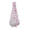 6ft. Pre-Lit Pink & White Pre-Decorated Pop-Up Artificial Christmas Tree